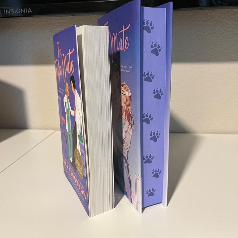 The Fake Mate Signed special edition and Signed Fairyloot edition combo