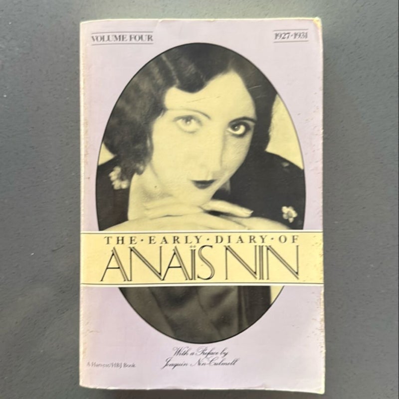 Early Diary Anais Nin Vol 4 1927-1931