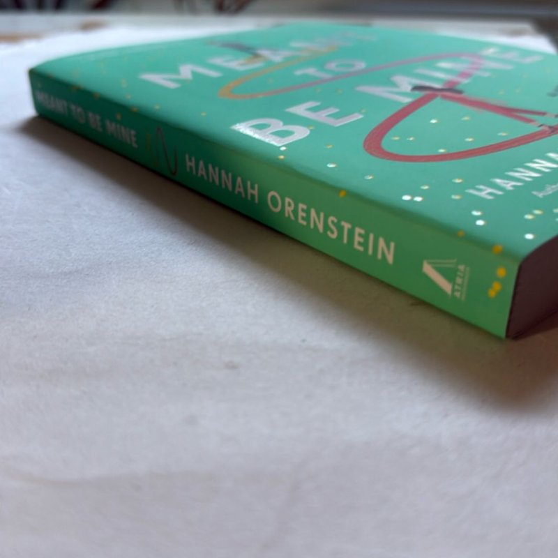 Meant to Be Mine - signed bookplate