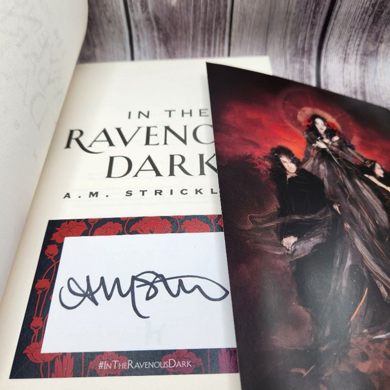 Illumicrate Signed Special Edition - In the Ravenous Dark - A.M. Strickland