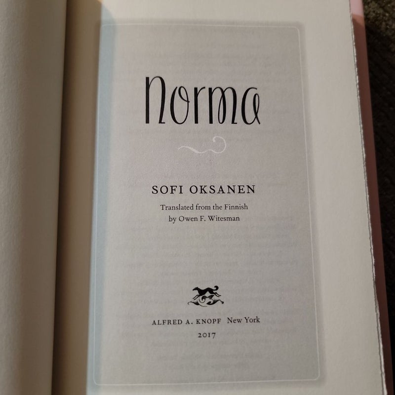 Norma (2017 First Edition)