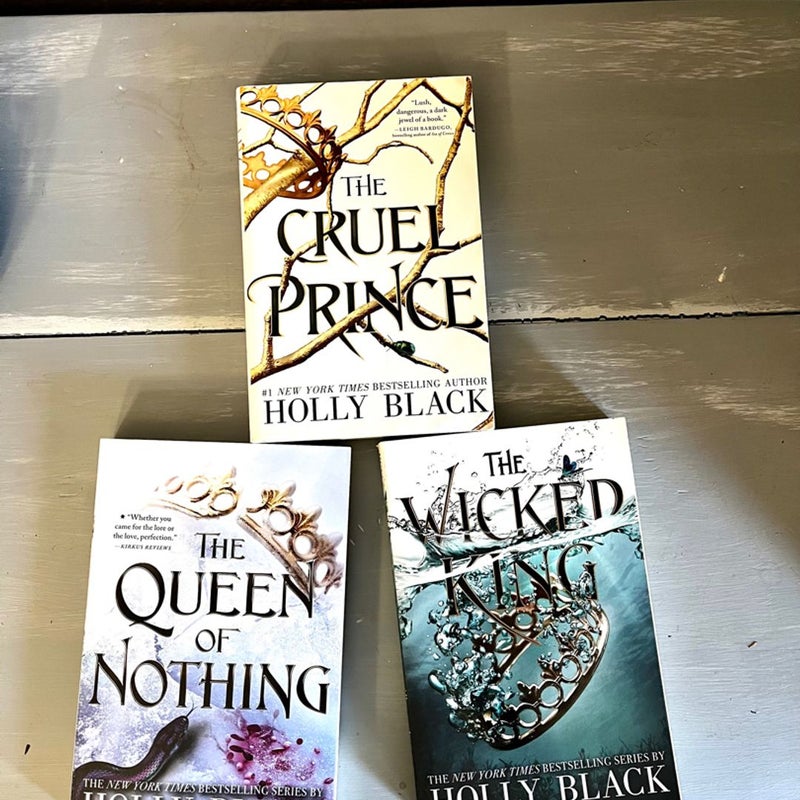 The Cruel Prince, Queen of Nothing, and The Wicked King box set