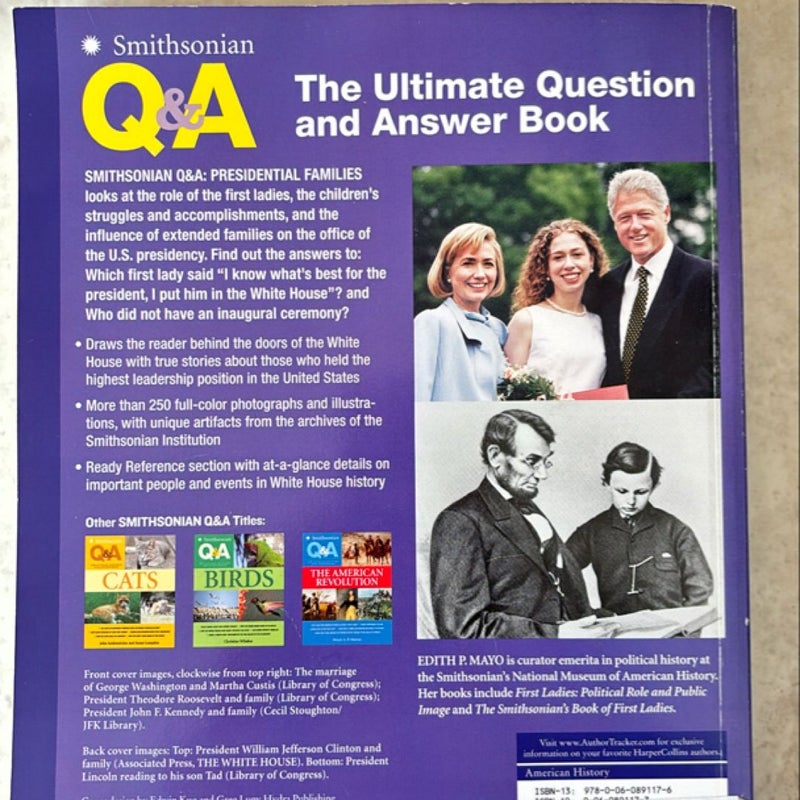 Smithsonian Q and a: Presidential Families