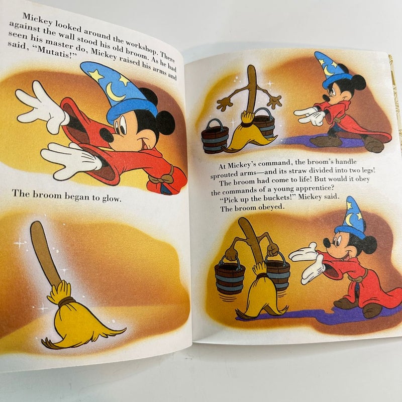 Disney The Sorcerer’s Apprentice-Little Golden Book 1994