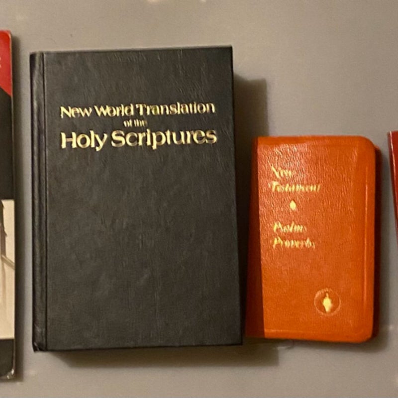 Ten Commandments Twice Removed & Holy Bible Book Bundle