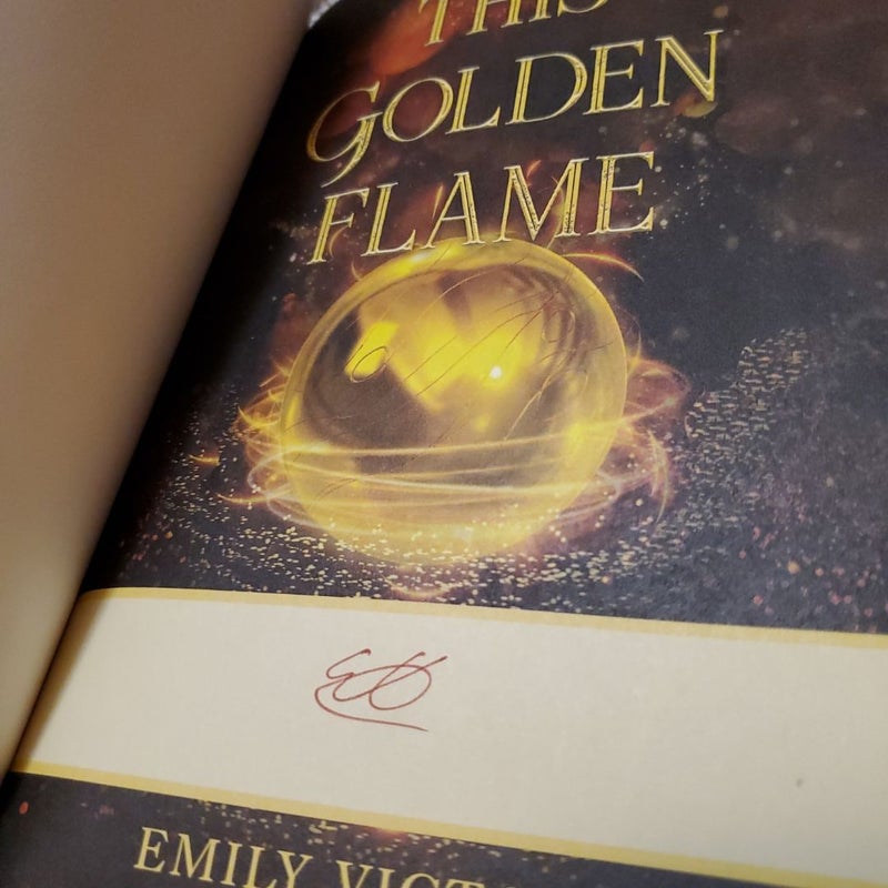 This Golden Flame-Signed Edition