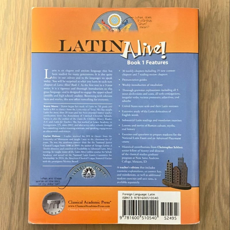 Latin Alive! Book 1 set