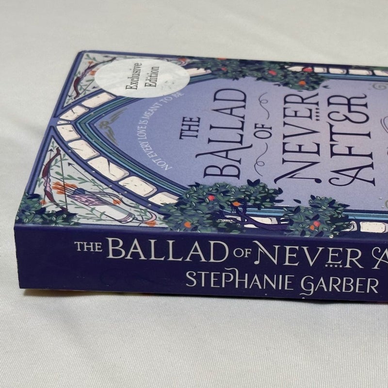 The Ballad of Never After Waterstones Exclusive