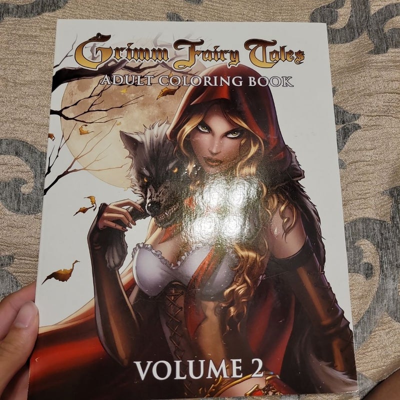 Grimm Fairy Tales Adult Coloring Book Volume 2