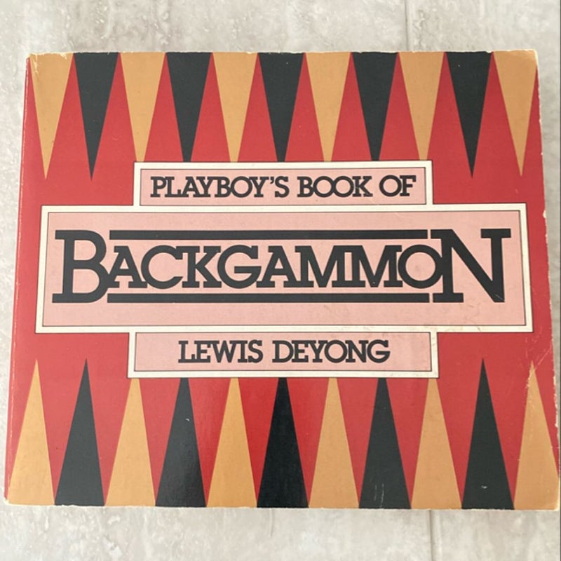 Playboy’s Book Of Backgammon 