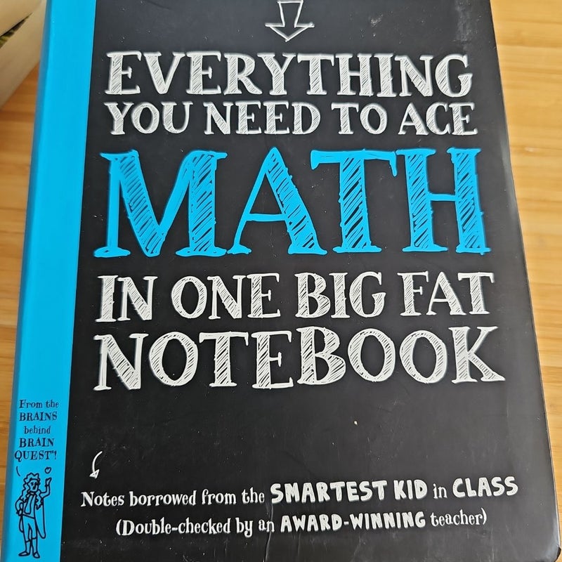 Everything You Need to Ace Math in One Big Fat Notebook