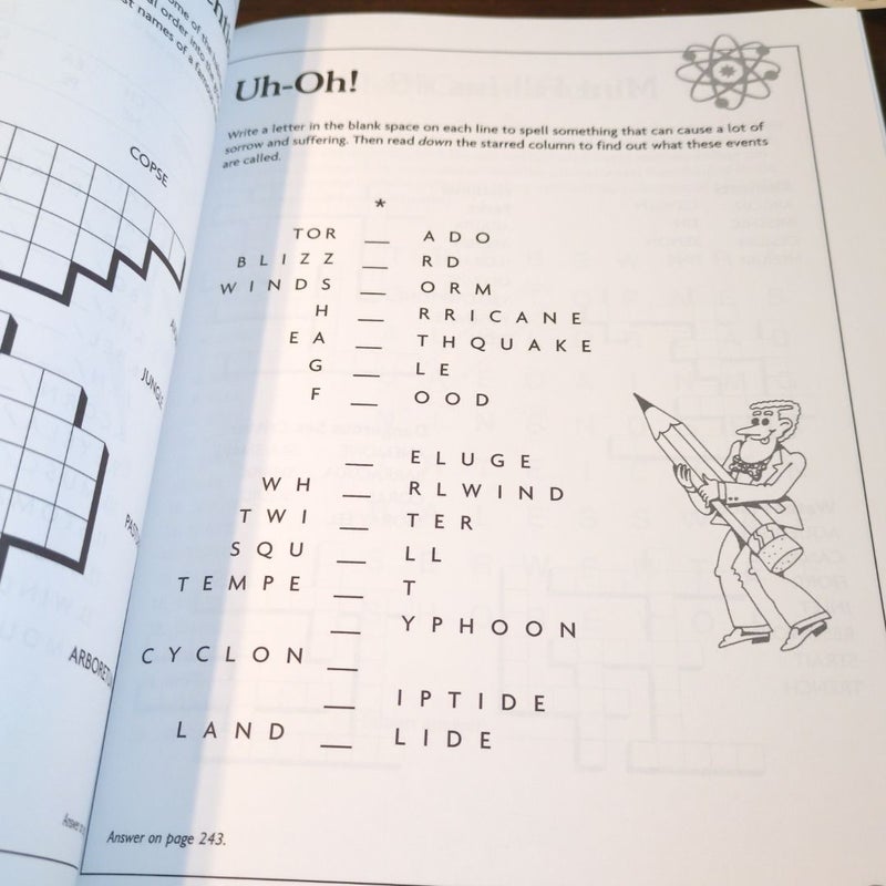 Giant Book of Puzzles for Young Einsteins