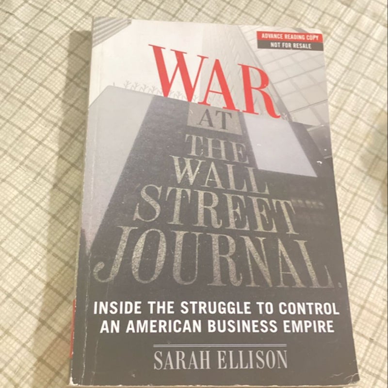 War at the Wall Street Journal