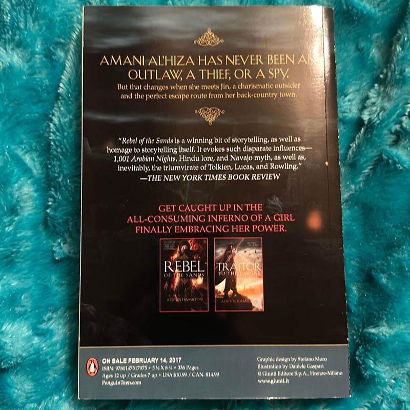 ADVANCE READER’S EDITION ARC Rebel of the Sands