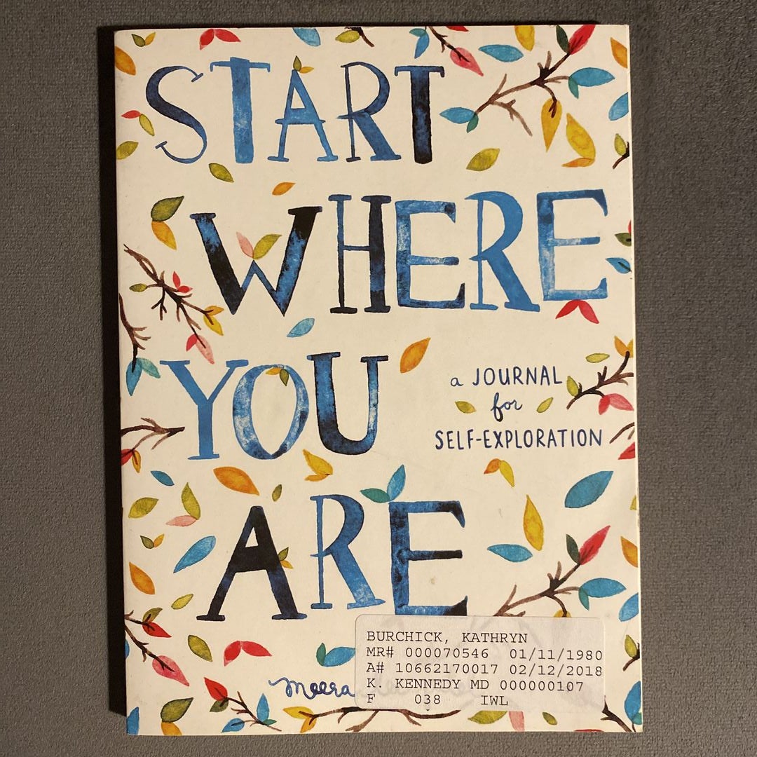 Start Where You Are