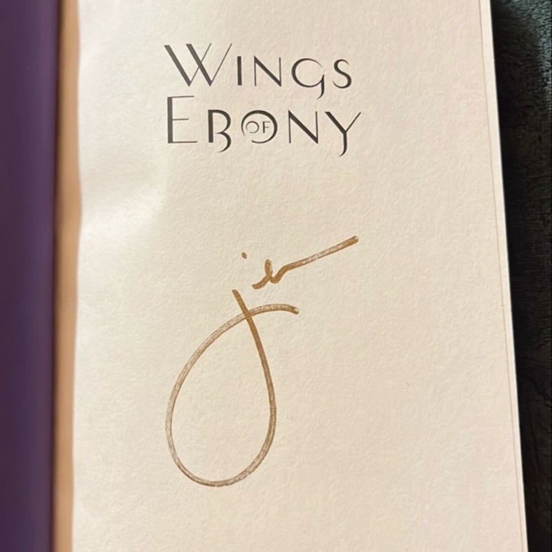 Wings of Ebony - Signed