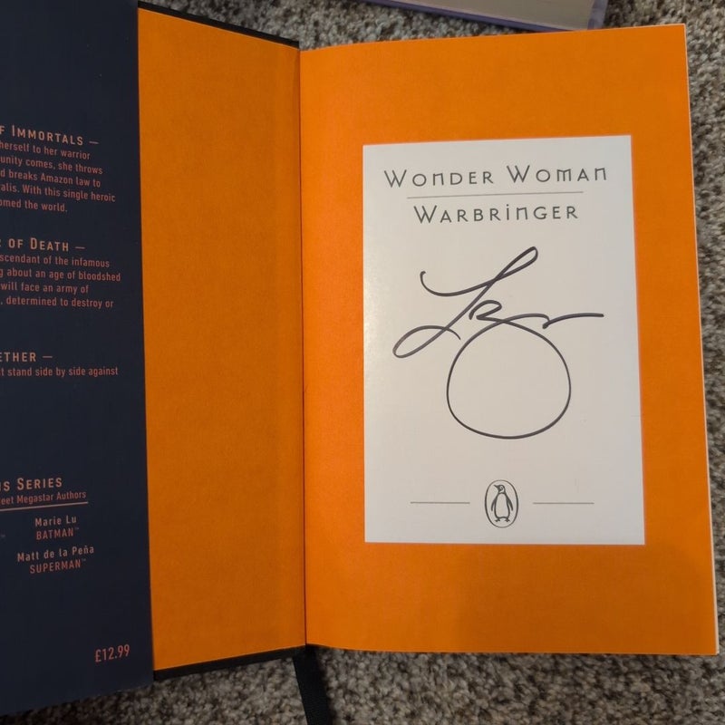 Wonder Woman Warbringer Signed