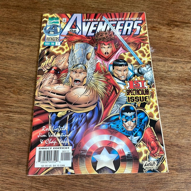 Avengers comic November 1996