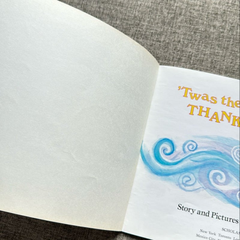 'Twas the Night Before Thanksgiving