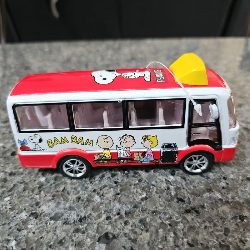 Bam Bam Peanuts School Bus Reading Companion