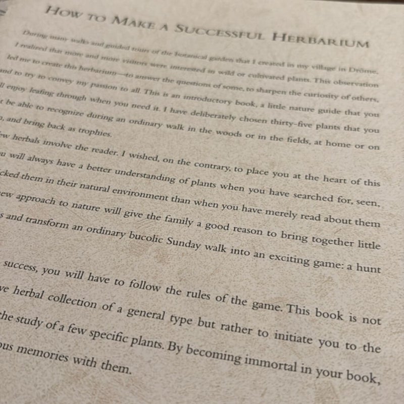 A Notebook of Flowers