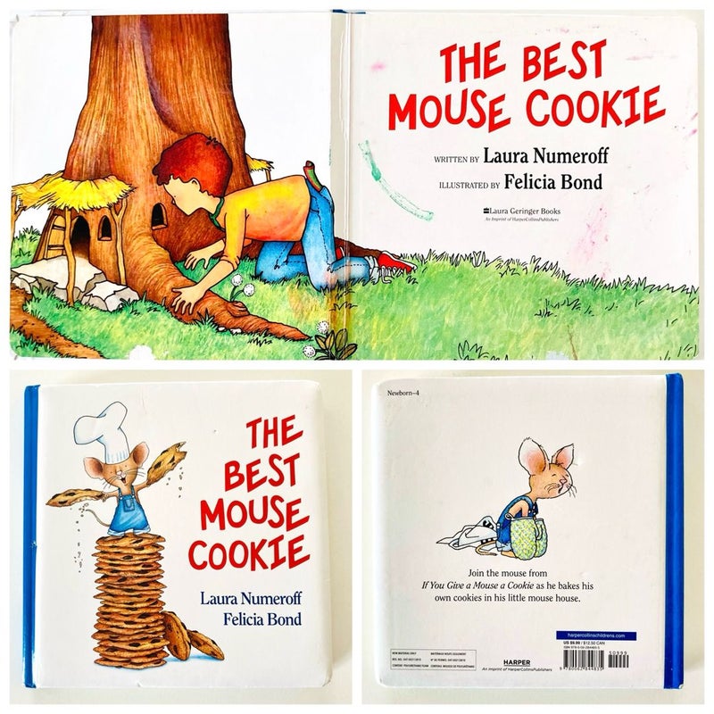 BUNDLE: Set of 4 “If You Give a Mouse” series books