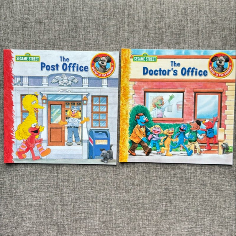 2 Sesame Street Books
