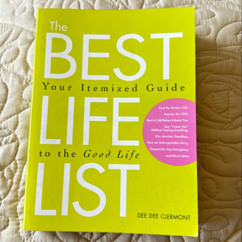 The Best Life List