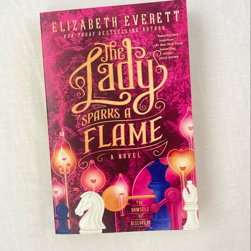 The Lady Sparks a Flame