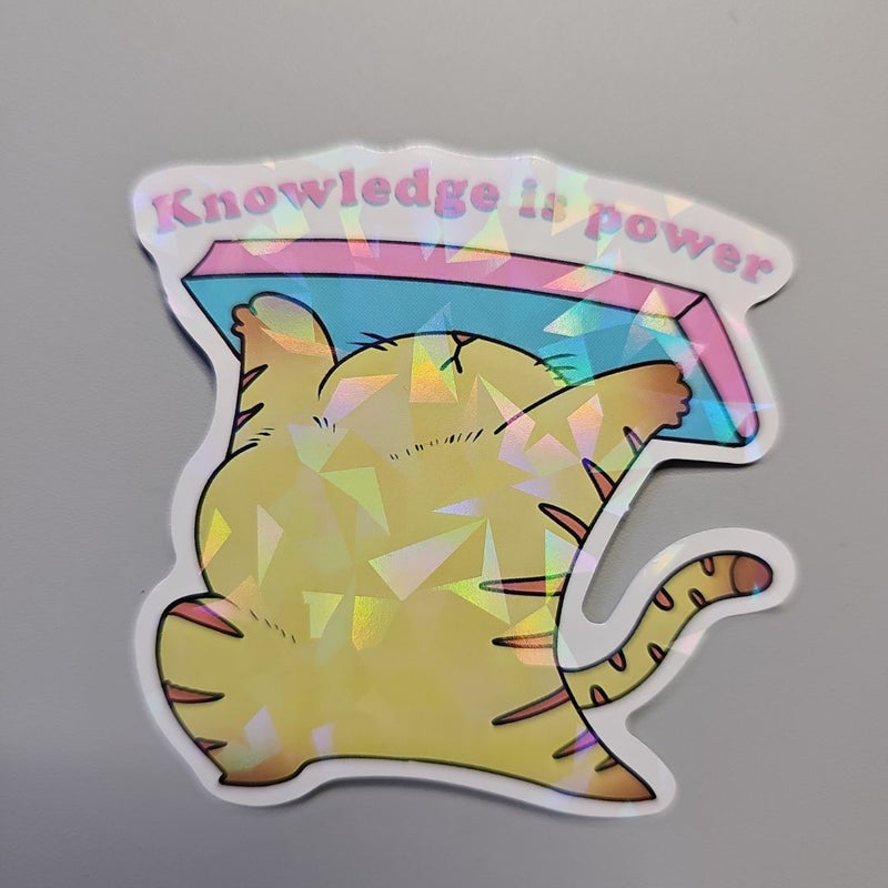 Holographic animal stickers 