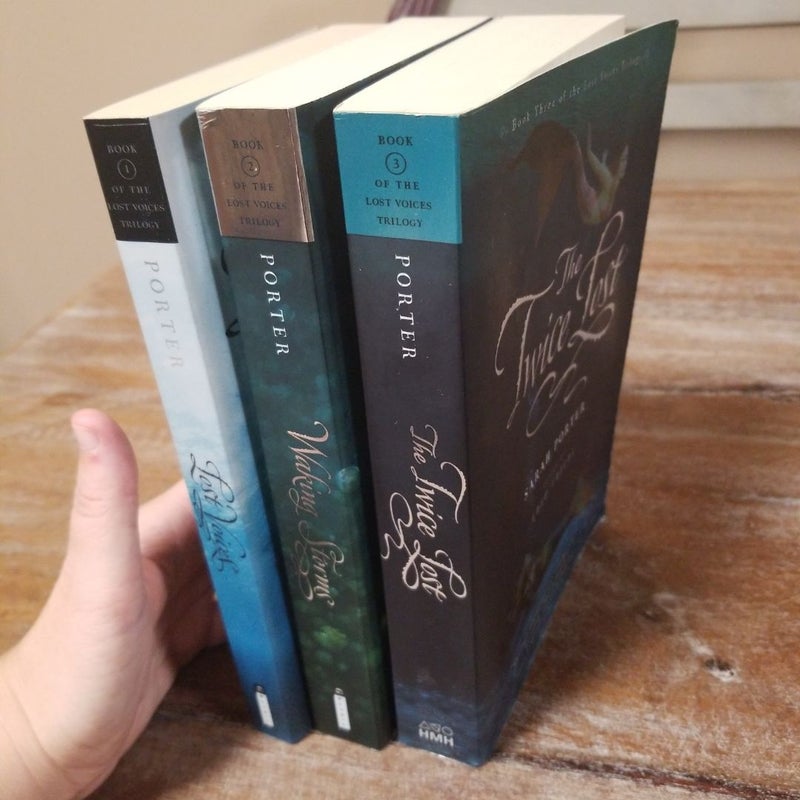 The Lost Voices Trilogy (Lost Voices, Waking Storms, The Twice Lost)