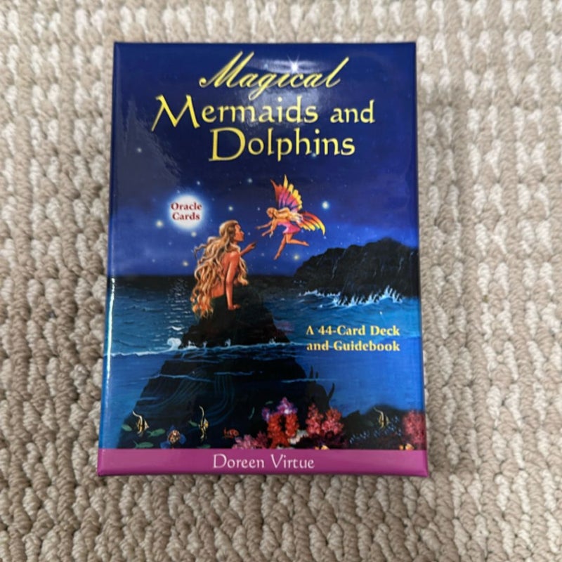 Magical Mermaids and Dolphins oracle cards