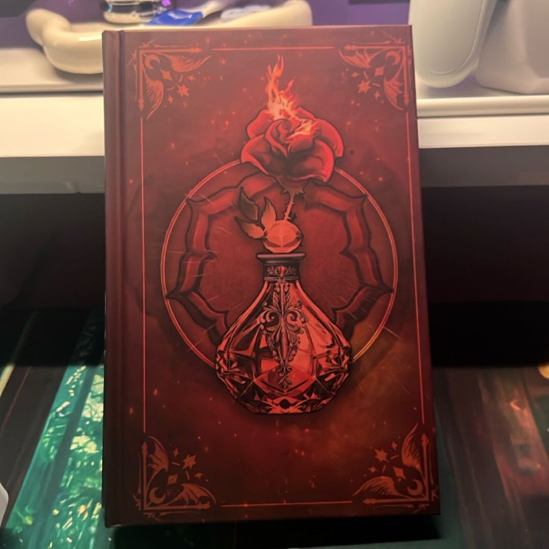 Six Scorched Roses