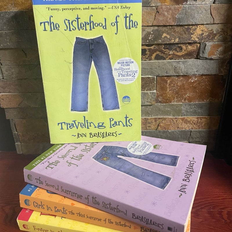 Sisterhood of the Traveling Pants book bundle 