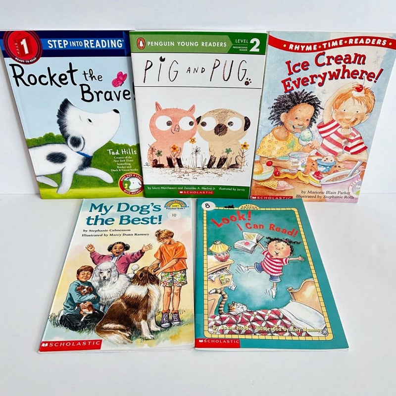 Early Reader book bundle, 5 books