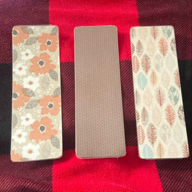 3 Fall Harvest Bookmarks