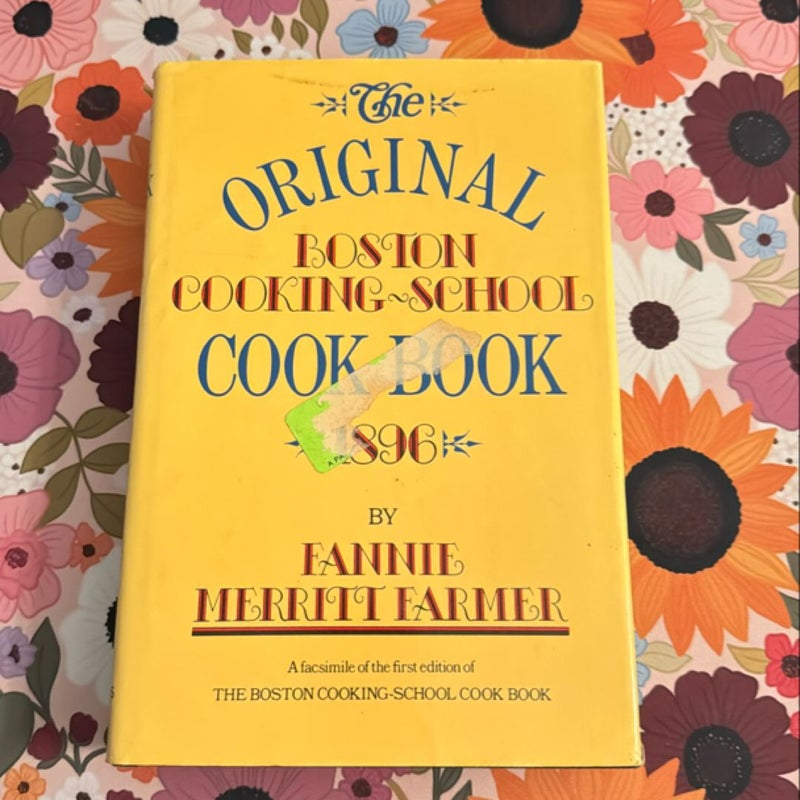 Original Boston Cooking School Cookbook