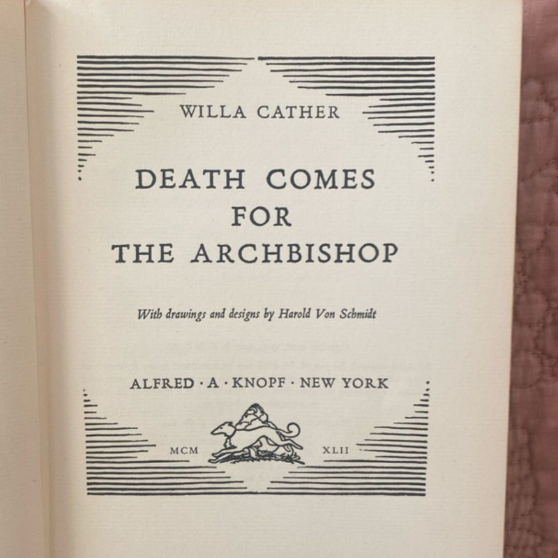 Death Comes for the Archbishop