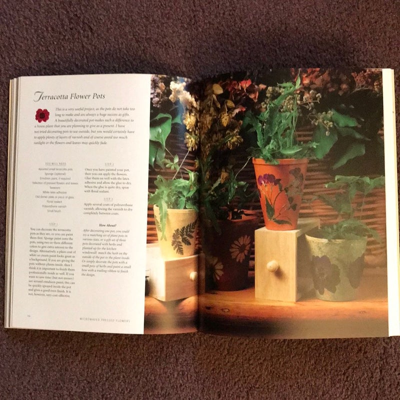 Microwaved Pressed Flowers, Vol. 8