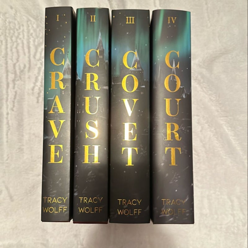 Crave Series (1-4) Bookish Box Exclusive Editions