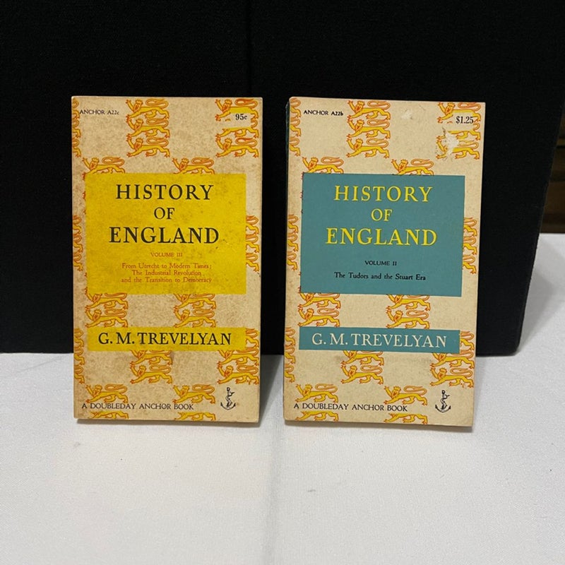 History of England Volume 2 & 3