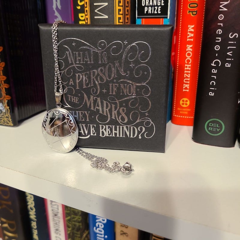 Owlcrate The Invisible Life of Addie LaRue inspired Locket