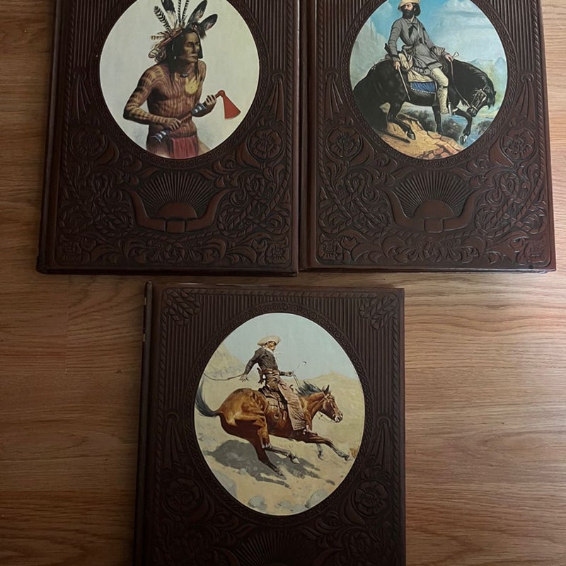 Old west book set 