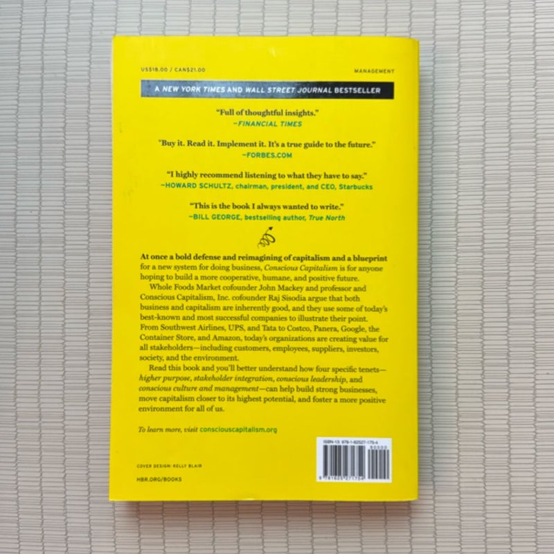 Conscious Capitalism, with a New Preface by the Authors