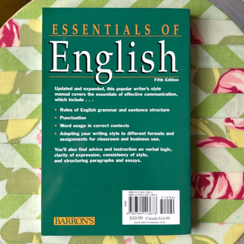 Essentials of English
