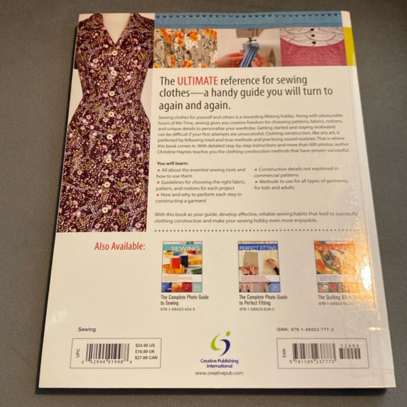 Complete Photo Guide to Clothing Construction