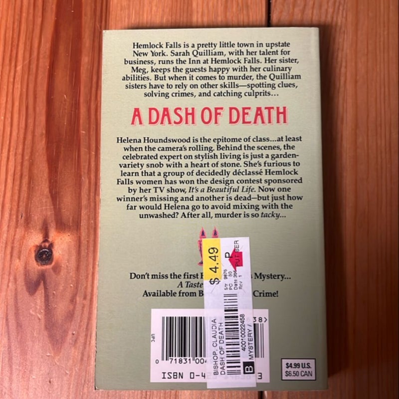 A Dash of Death