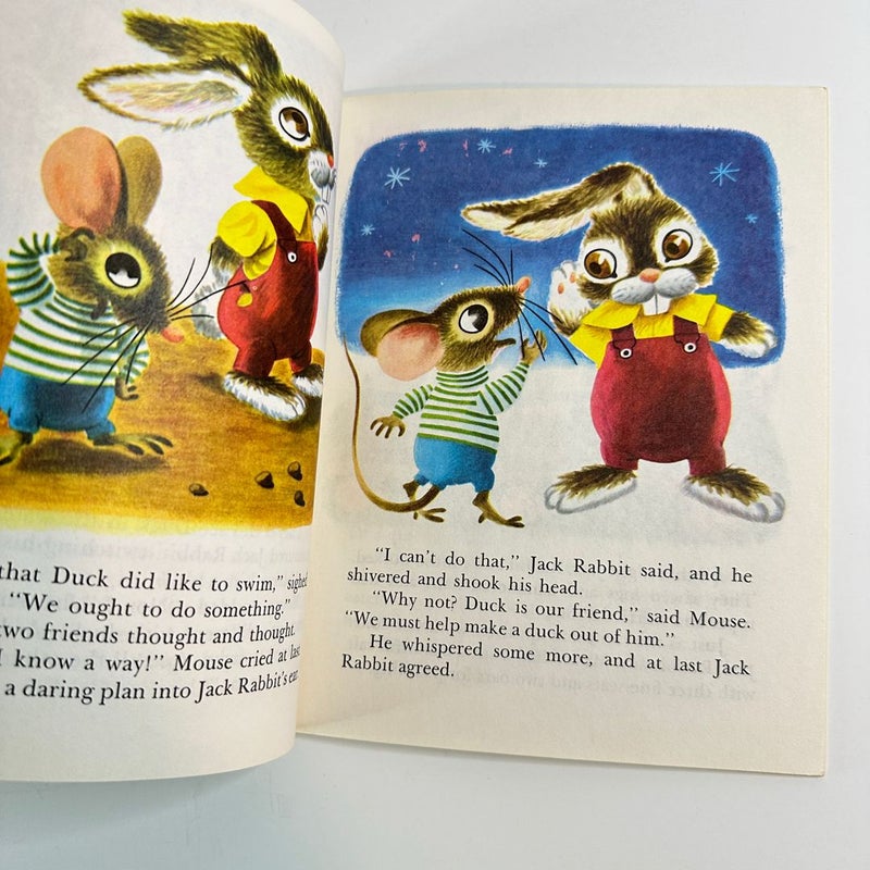 Duck and His Friends-Little Golden Book 1980