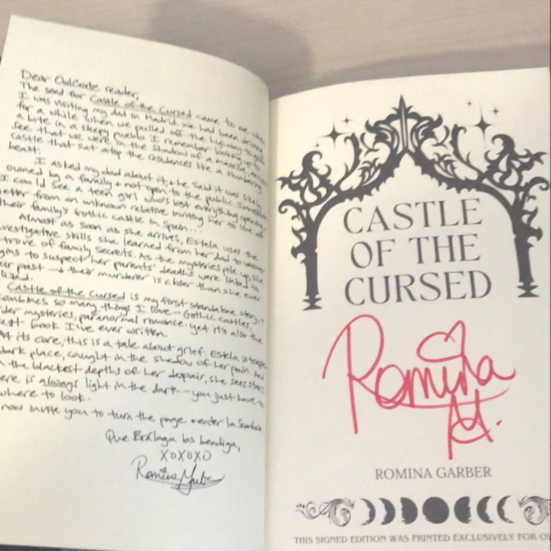 Castle of the Cursed * Owlcrate Signed