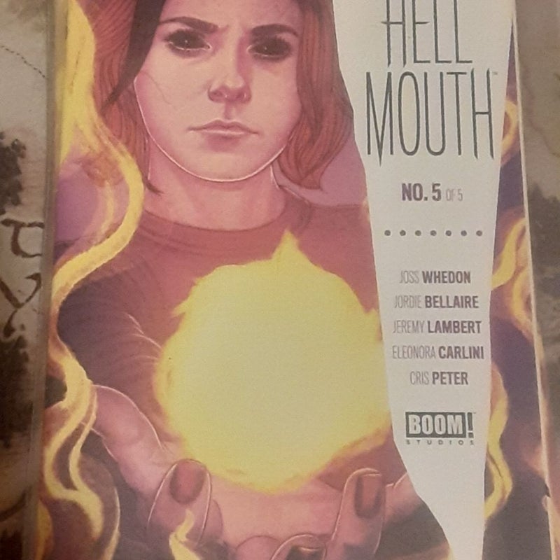 Hellmouth Boom comic lot 2,3,4,5 Buffy the Vampire Slayer , Angel, Jenny Frison Covers 